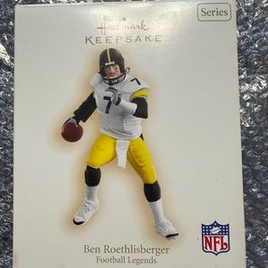 Hallmark Keepsake Ben Roethlisberger Football Legends Ornament
